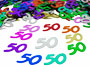 Number 50 Confetti by the pound or packet